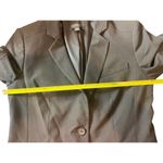 Ann Taylor Black Two Button Career Business 0P Long Sleeve V-neck Blazer Photo 6