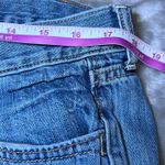 Old Navy  Boyfriend Blue Jeans Womens 14 Denim Distressed Cuffed Rips Casual Photo 9