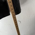 Selection Leathers Jacket Womens Large Genuine Leather Zip Pockets Buckle Moto Black Photo 8