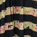 Hurley  | Scout Strapless High Low Stripes Floral Maxi Dress Size S Small Photo 2