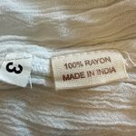 Muche & Muchette Embroidered Ruffle One Shoulder Mini Dress White One Size Beach Photo 7