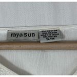 Raya Sun Sundress Cover Up Womens S/M Cream Crochet Beach Festival Vacation Boho Photo 4