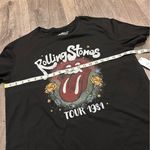The Rolling Stones New T Shirt L Womens 1981 North America Tour Rock & Roll Band Photo 6