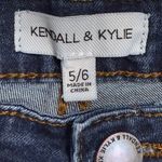 Kendall + Kylie Dark Blue Flare Jeans Photo 2