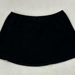 Lands' End black tennis skirt women’s regular size 12 Photo 0