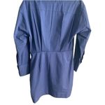 ZARA ✨ Blue Pleated Shirt Dress✨ Photo 14