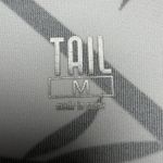 Tail Womens Golf Polo Top Size M Bamboo Stripe Black White Quarter Zip Stretch Size M Photo 9