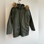 Gap ‎ Sherpa-lined parka jacket Army green medium Photo 1