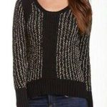 LA Made NWT  Black And Gold Metallic Sweater Photo 0