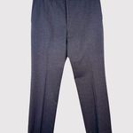Ralph Lauren  Women Dress Pants Black Straight Wool Classic Trouser 30x30 Photo 0