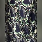 Romeo + Juliet Couture Women’s Navy Cat Print Shoulder Pads Jacket Blazer S NWT Photo 11