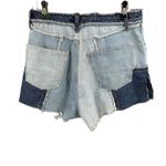 Wild Fable  Blue Denim Patchwork Cutoff Shorts Womens Size 6 Photo 2