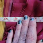 Sherri Hill Cranberry Beaded Maxi Formal Dress Size 2 Photo 14