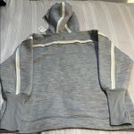 Free People Feel The Heat Merino Wool Pullover Gray White M Photo 4