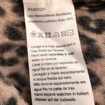 Gerard Darel Gerard Darrel Paris 100% Merino Wool V-Neck Leopard Print Sweater Photo 12