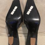 Olivia Rose Tal Black and Gray Mules with Chic Design Size 9 Photo 3