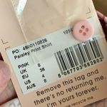 Missguided ‎ pink satin shirt dress barbiecore paisley Photo 2