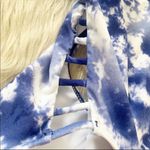 Altar'd State Altar’d State Tie Dye Fringe One Piece Swimsuit S Photo 4