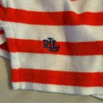 Ralph Lauren Lauren Womens Size 1X XL Red White Blue Stripe Boat Neck Top Preppy Photo 7