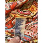 Peter Nygard  womens Button Up Colorful‎ Paisley Boho Blouse Size 16 Photo 7