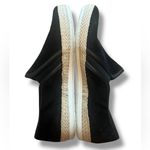 Vince Acker Espadrille Slip-On Sneakers Black Suede Photo 3