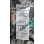 LuLaRoe Azure Printed Skirt Aqua Blue Pink Floral Vine A-line XS Photo 7