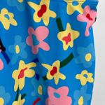 Hanna Nikole tankini floral strappy 18W plus summer vacation cruise resort Blue Photo 1