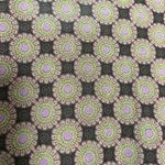 Didi Wrap Blouse Floral Print Ruffle Size Small Women Top Brown Green Purple Mod Photo 14