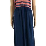 Rachel Rachel Roy LARGE Blue Bandage Top Strapless Sheath Maxi Tube Dress Photo 0
