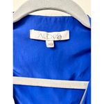 Alexis 100% Silk Sleeveless V-Neck Cutout Back Tank Top Royal Blue Women's XS Photo 1