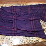 Burberry Purple NovaCheck Scarf Photo 1