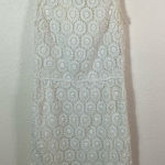 Dolce & Gabbana  Macrame Lace Dress Ivory White size 42 Cotton Blend Photo 0