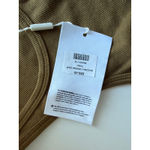 Cotton Citizen $80 New  Verona Crop Tank - XS - Light Brown Photo 3