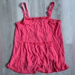 Doe & Rae NWT  Coral Pink Boho Tank Photo 0