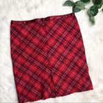 Free People  Vintage Wool Blend Pencil Skirt 12 Photo 1