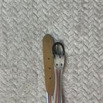 Retro Vintage Rainbow Buckle Elastic Stretch Belt | Rainbowcore Cute Goth White Photo 2