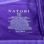 Natori Purple Yogi Wireless Contour Convertible Bra 737050 Size 34C Photo 5