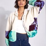 Free People FP Movement Rocky Ridge Jacket Sunrise Summit Ivory NWOT EXTREMELY oversized Photo 9