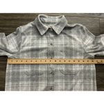 Faherty  Legend Sweater Shirt Shacket Winter Clouds Plaid Size S Cabin Flannel Photo 2