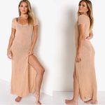 l*space L* Minia Swim Cover-Up Maxi Dress in Tan Putty Photo 7