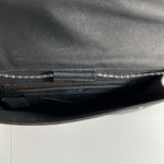 CRIZ Swiss Handmade Clutch Shoulder Bag Asymmetrical Brown Leather Minimalist Photo 9