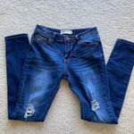 Encore jeans Mid rise size 3 dark skinny ankle jeans Photo 10