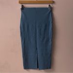 Forever 21  Dusty Blue Pencil Skirt Size Small EUC Photo 4