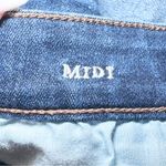 American Eagle  Outfitters Next Level Stretch X Midi Dark Wash Midi Shorts - 6 Photo 4