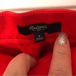 Madewell 💙SALE 3/$25 RED PONTE SWIVEL MINI SOFT GIRL TWEE PREPPY SKIRT 4 Photo 3