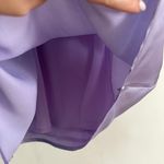 APPARIS | Katia Lavender Satin Midi Slip Skirt Pastel Purple | Extra Small Size XS Photo 3