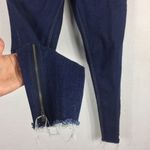 Levi's Levi’s 721 Vintage High Rise Skinny Raw Hem Zip Ankle Jeans Size 31 Photo 8