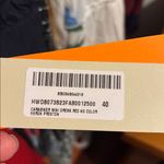 Heron Preston New  Red Carabiner Mini‎ Dress Sz 40 Photo 9