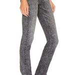 NWT Mother The Pixie Dazzler Skimp in Train Stops Acid Stretch Crop Jeans 24 Black Photo 11