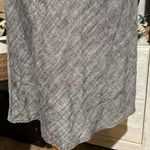 IVY Gray Sleeveless linen dress women’s size 10 Photo 7